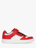 Skechers Quick Street Low Top Trainers, Red/White/Black