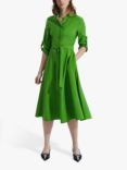 James Lakeland Roll Sleeve Midi Dress, Green