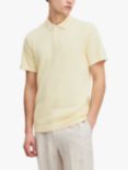 Casual Friday Karl Short Sleeve Knitted Polo Shirt, Bleached Sand