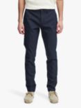 Casual Friday Philip Slim Fit Performance Trousers, Navy