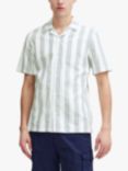 Casual Friday Anton Short Sleeve Stripe Resort Shirt, White/Multi