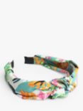 Bloom & Bay Flora Tropical Print Knot Headband, Multi