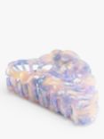 Bloom & Bay Myrtle Pearlescent Hair Claw, Lilac