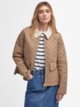 Barbour Leia Quilted Jacket, Hazelnut