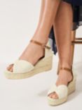 Crew Clothing Willow Espadrille Sandals, Natural