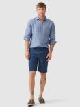 Rodd & Gunn Bendrose Linen Sports Fit Shirt, Bluestone