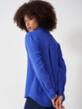 Crew Clothing Harlie Cotton Relaxed Shirt, Bright Blue