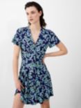 French Connection Benedetta Meadow Dress, Midnight Blue