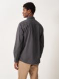 Crew Clothing Garment Dyed Oxford Shirt, Slate Grey