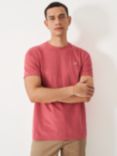 Crew Clothing Crew Neck Cotton T-Shirt, Mid Pink