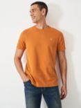 Crew Clothing Crew Neck Cotton T-Shirt, Mid Orange