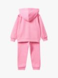 Benetton Kids' Fleece Tracksuit, Pink