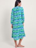 Monsoon Leona Printed Midi Dress, Green