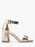 Moda in Pelle Scilla Metallic Block Heel Sandals, Gold