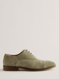 Ted Baker Oxfoord Suede Oxford Shoes, Khaki