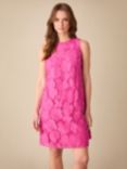 Ro&Zo Petite Floral Lace Mini Dress, Pink