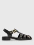 AllSaints Nelly Stud Detail Leather Sandals