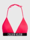 Calvin Klein Intense Power Triangle Bikini Top, Signal Red