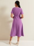 Phase Eight Petite Julissa Midi Wrap Dress, Purple