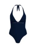 Tommy Hilfiger Halterneck Swimsuit, Desert Sky
