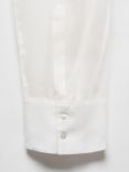 Mango Cotton Blend Shirt, White