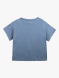 Bobo Choses Kids' Organic Cotton Blend Poma Apple T-Shirt, Blue