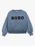 Bobo Choses Kids' Organic Cotton Blend Logo Graphic Sweatshirt