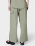 Sweaty Betty Summer Stretch Linen Blend Trousers, Savannah Green