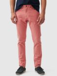 Rodd & Gunn Motion 2 Straight Fit Regular Leg Length Jeans, Coral