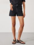 HUSH Rowan Mini Denim Shorts, Washed Black