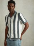 Reiss Naxos Knitted Stripe Shirt