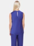 Whistles Petite Clara Longline Shell Top, Blue