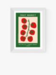 EAST END PRINTS Luxe Poster Co. 'Notting Hill Farmers Market' Framed Print