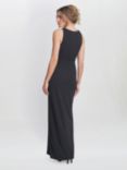 Gina Bacconi Esmeralda Sleeveless Column Maxi Dress, Black