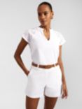Hobbs Carla Tailored Shorts, White