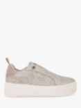 KG Kurt Geiger Lucia Snake Effect Flatform Trainers, Multi