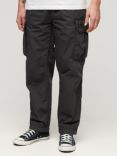 Superdry Baggy Parachute Cargo Trousers, Blackboard