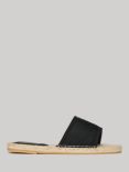 Superdry Lace Overlay Canvas Espadrille Sliders