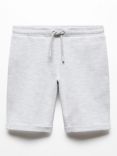 Mango Kids' Soller Bermuda Shorts, Medium Grey
