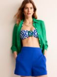 Boden Taormina Bandeau Bikini Top, Surf The Web/Maze