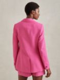 Reiss Hewey Single Breasted Blazer, Pink
