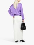 SISLEY Silk Blend Jumper, Violet