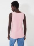 Crew Clothing Classic Round Neck Vest Top, Light Pink