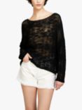 SISLEY Crepe Yarn Jumper