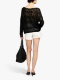 SISLEY Crepe Yarn Jumper