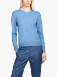 SISLEY Crew Neck Jumper, Blue