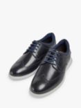 Pod Vantage Leather Lace Up Brogues, Navy