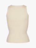 A-VIEW Rib Knit Tank Top, Off White