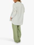 A-VIEW Sonja Stripe Shirt, White/Green