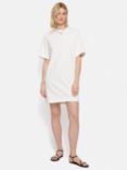 Jigsaw Riley Cotton T-Shirt Dress, White
